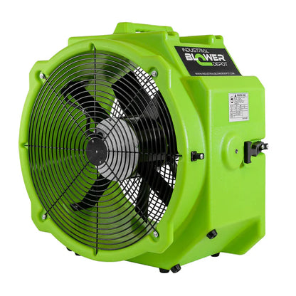 Multiple Use Floor Fan 4,000 CFM and 2 Speeds