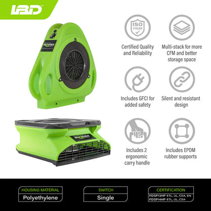 Floor Dryer Slim Multi-Stacked