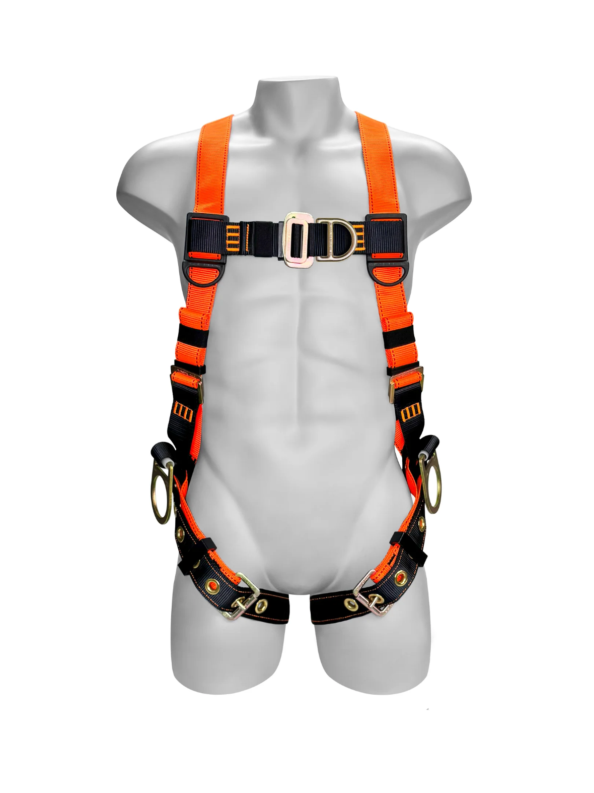 Frontline 100VTB-UN-4D Combat™ Economy Series Full Body Positioning Harness with 4D Rings (Uni)