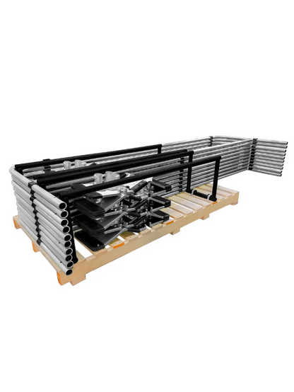 Frontline GUS10 Guardrail System Non-Penetrating Complete 100' Kit - OSHA Compliant