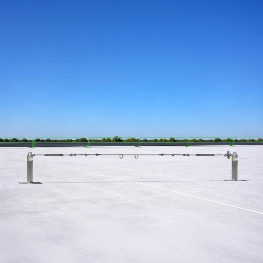 Frontline HLC-MPA Two Person Cable Horizontal Lifeline System with Plate Absorber