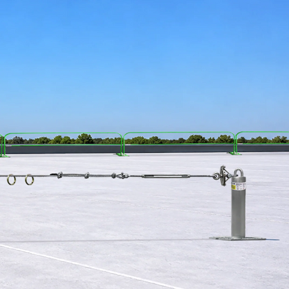 Frontline HLC-MPA Two Person Cable Horizontal Lifeline System with Plate Absorber