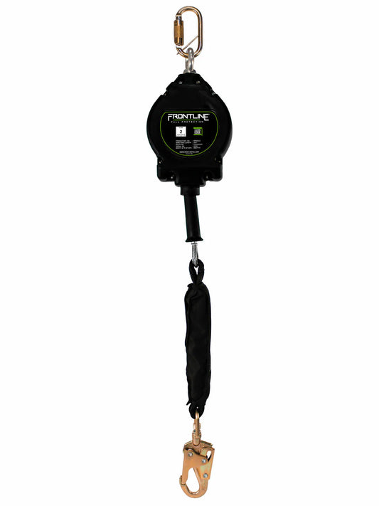 Frontline RPGLE Leading Edge Cable Single Leg SRL with Steel Snap Hook End (Class 2)