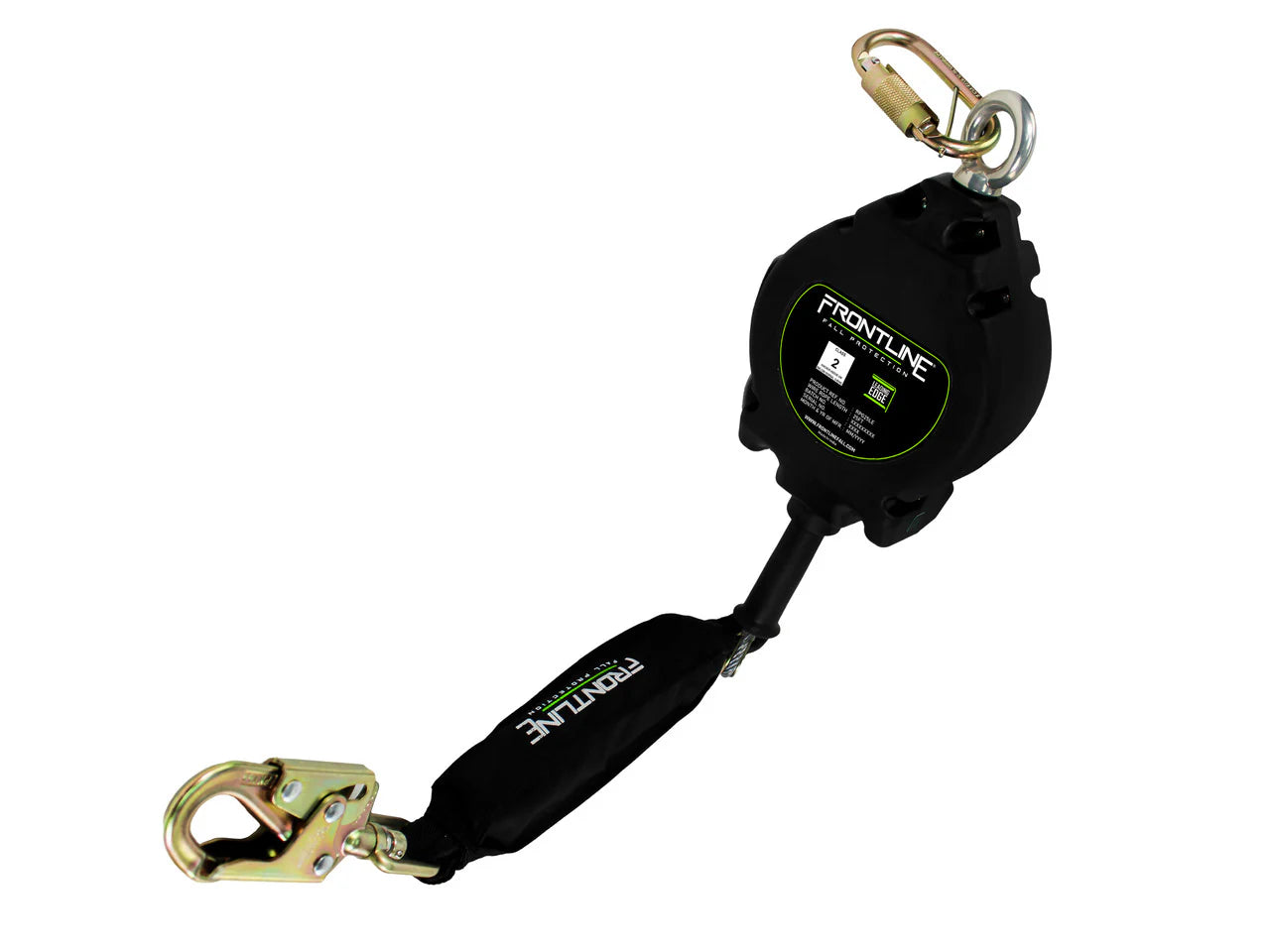 Frontline RPGLE Leading Edge Cable Single Leg SRL with Steel Snap Hook End (Class 2)