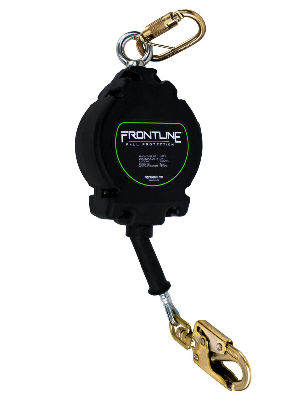 Frontline RPG Cable Single Leg SRL with Steel Snap Hook End