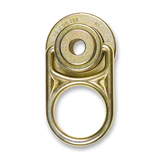 Frontline STM10K-SA 10K Steel Yellow Zinc Plated Anchor Swivel 5/8" (Swivel Only)